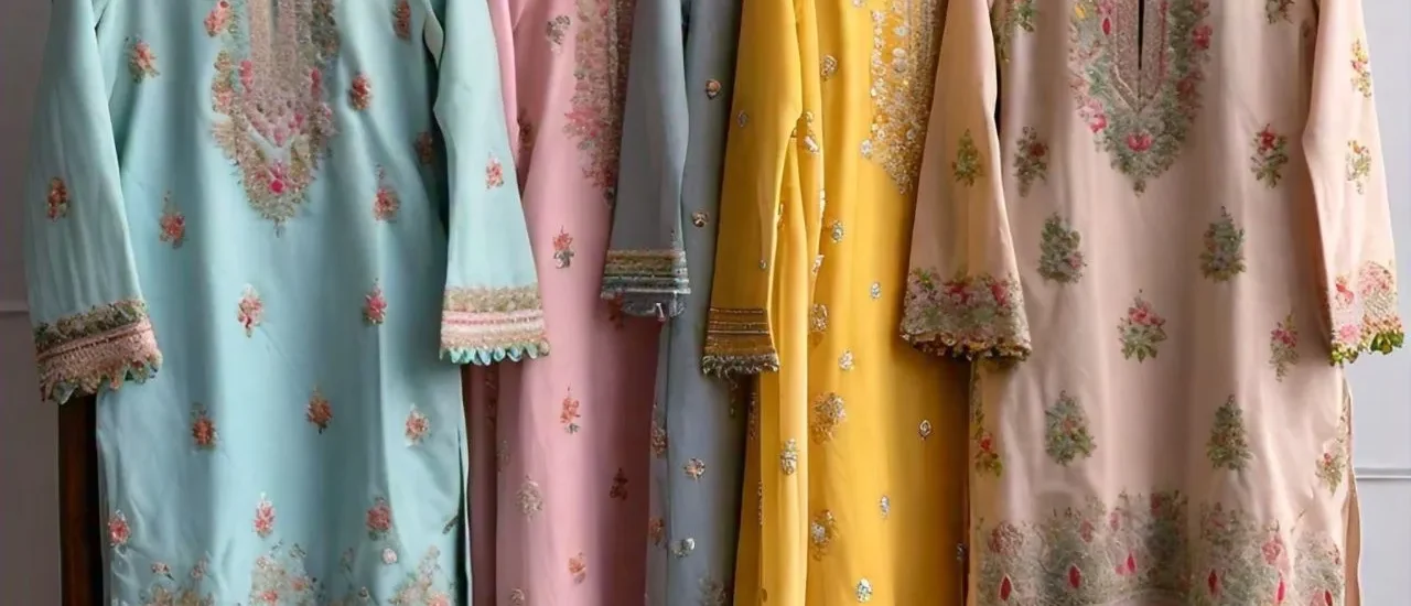 Women's kurtas for Rakhi