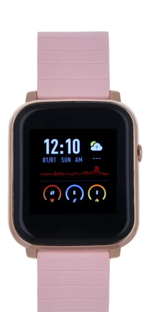 French Connection Pink Digital Watch