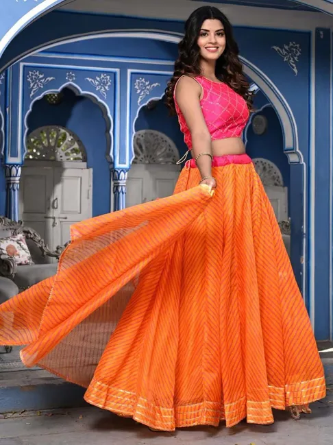 Lehenga Choli Set with Dupatta