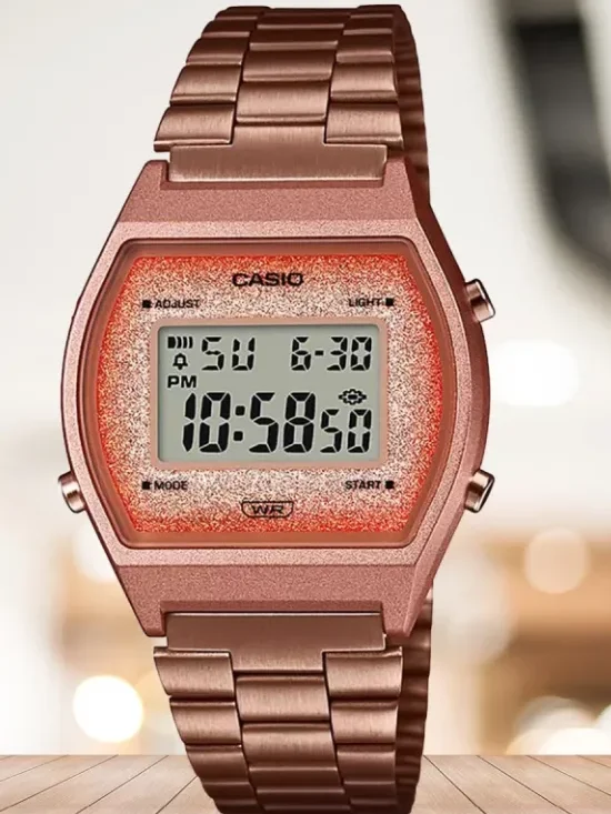Casio Rose-gold Toned Digital Watch