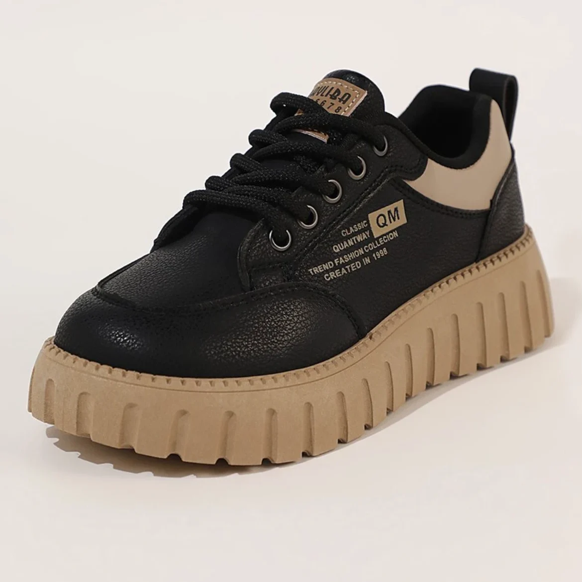 Women Colourblocked PU Sneakers