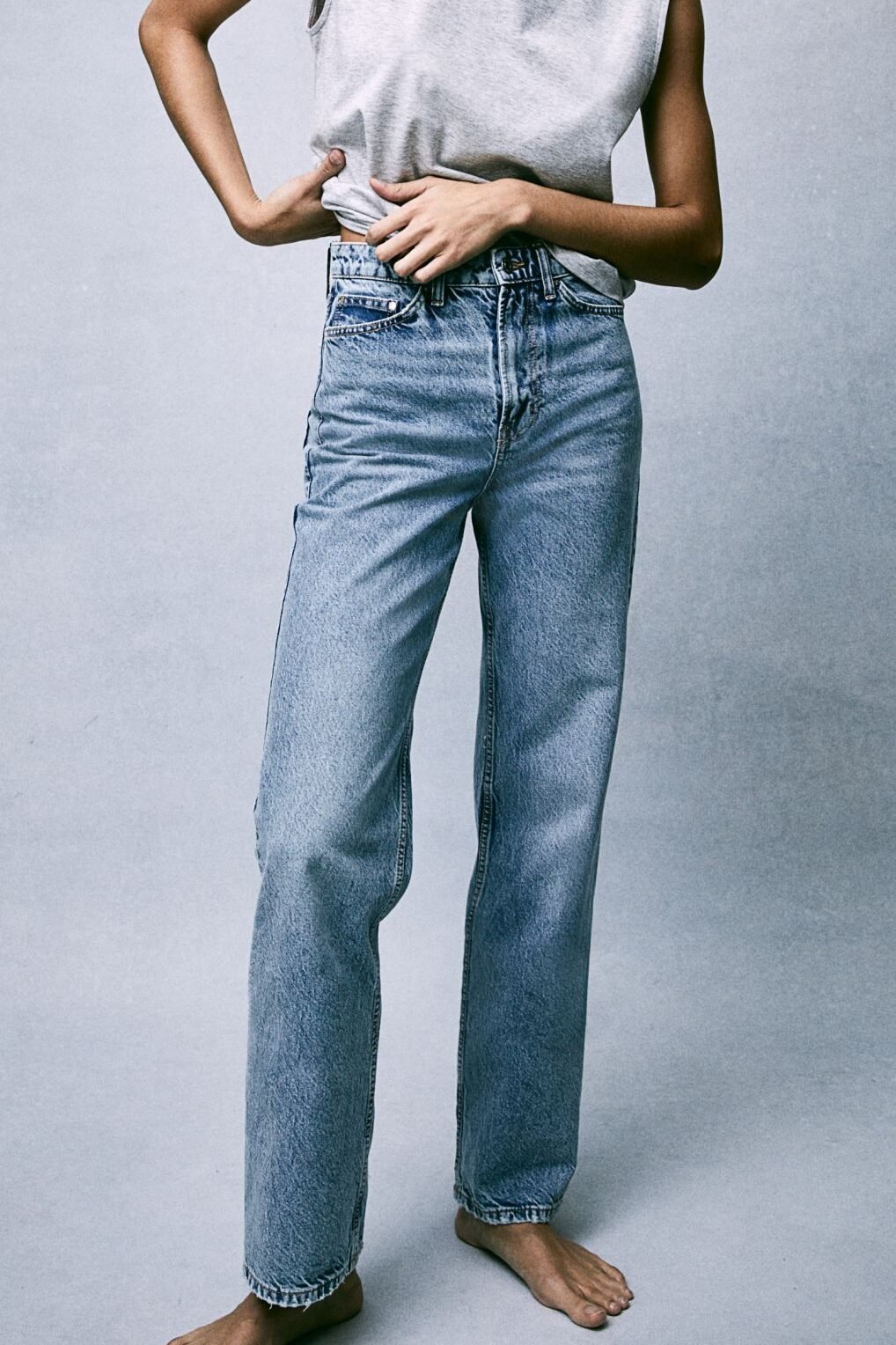 Wide Ultra High Jeans 