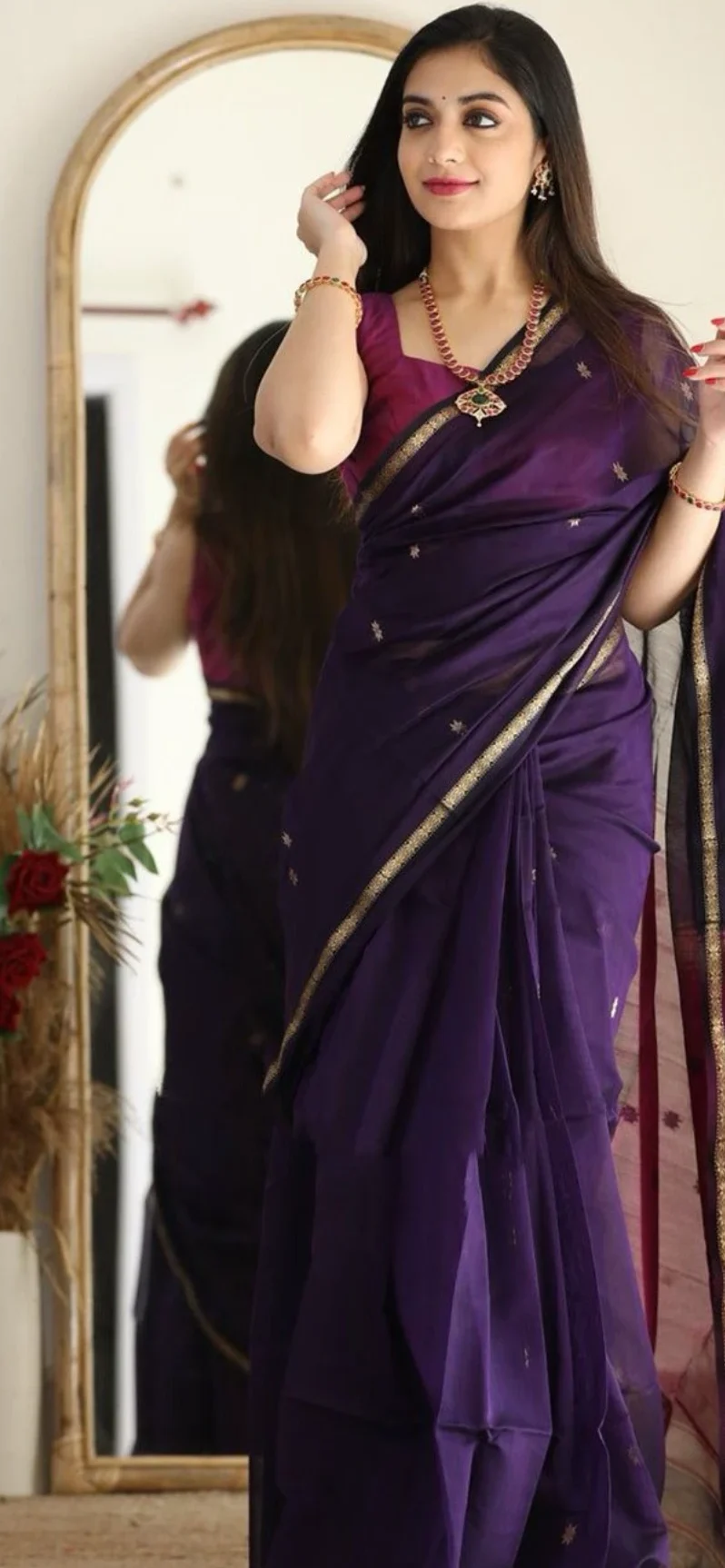 Simple Solids Saree