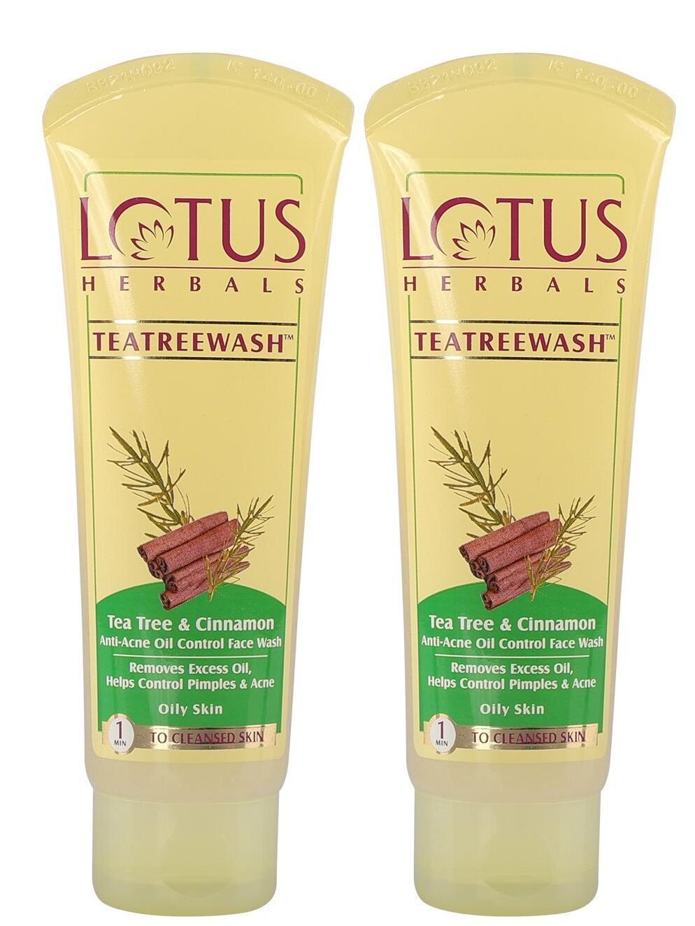 Lotus Herbals Tea Tree & Cinnamon Face Wash