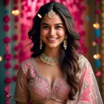 saree lehnga for durga puja