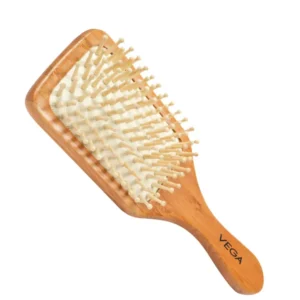 Wooden Bristle Paddle Brush