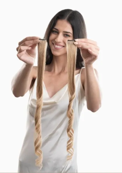 Hair Originals Set of 2 Clip-in Hair Streaks