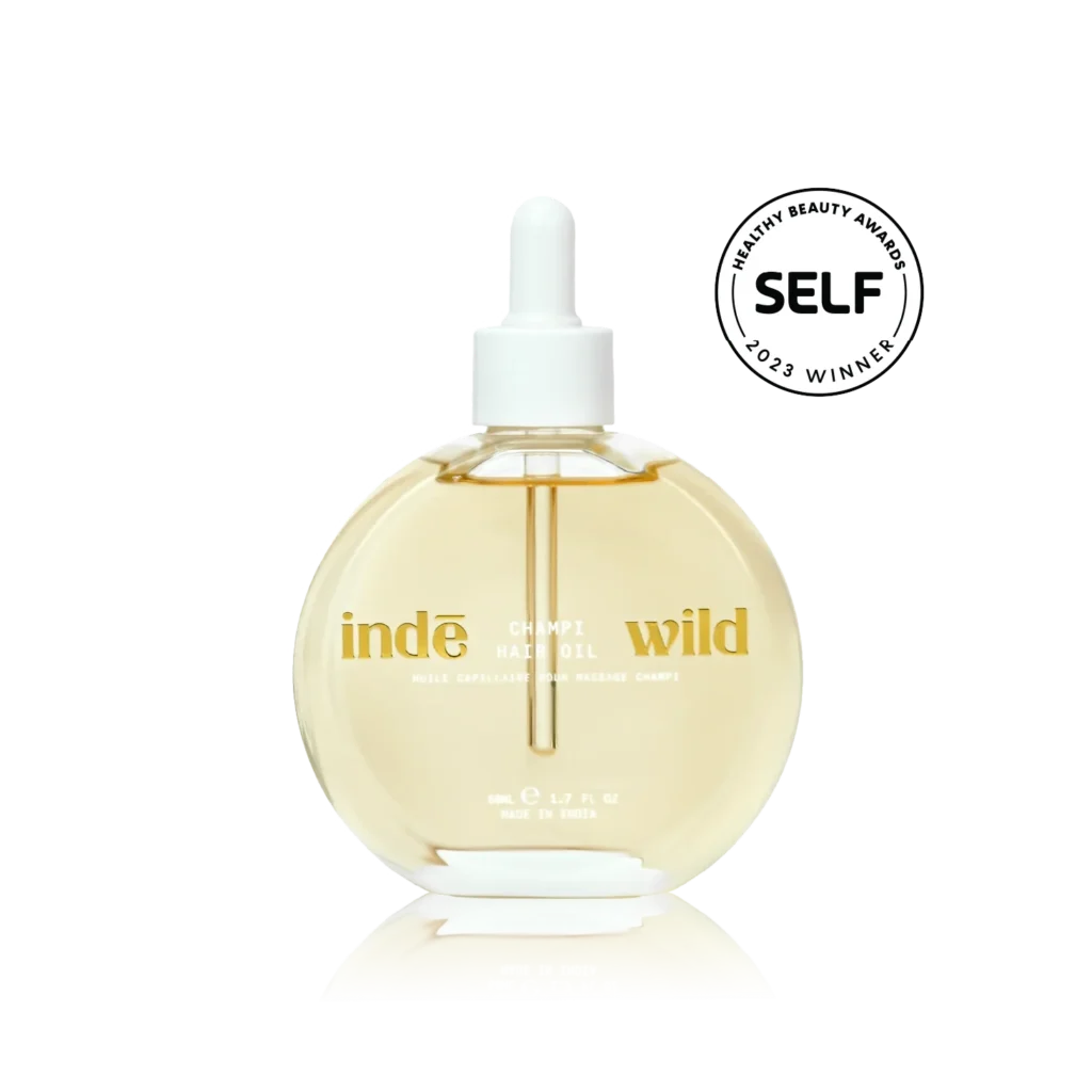 Inde wild Champi Hair Oil With Bhringraj, Brahmi, and Amla 