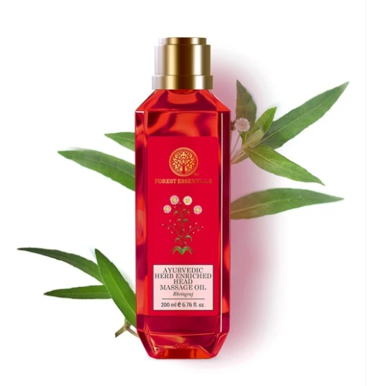Ayurvedic Herb Enriched Head Massage Bhringraj Hair Oil 
