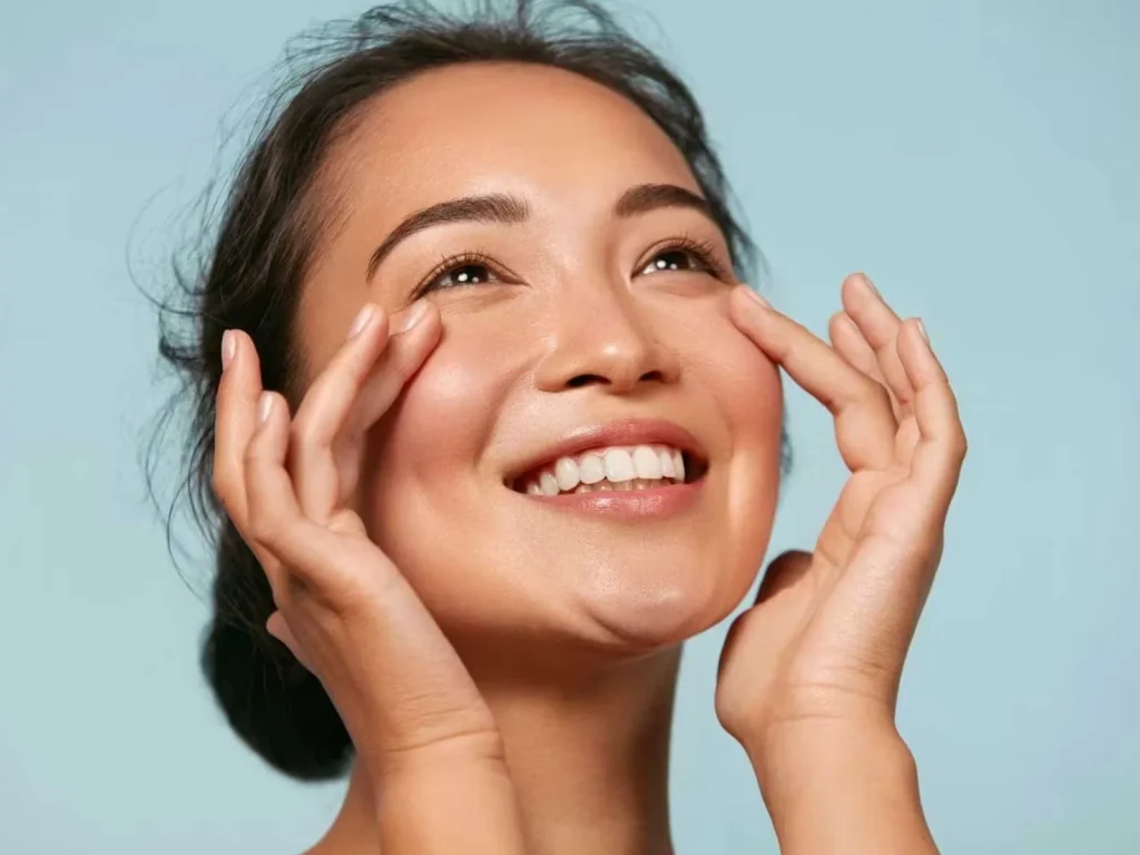 glowing skin