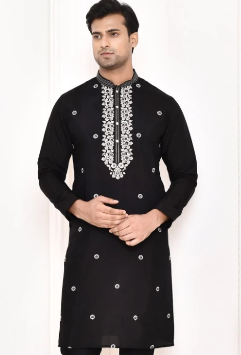 Men Chikankari Kurta