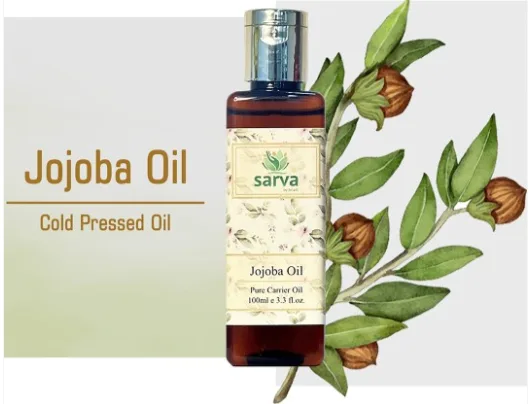Pure & Natural Undiluted Jojoba Cold Press Oil For Hair Growth