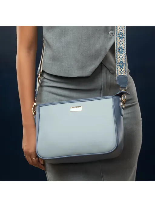 Blue Sling bag