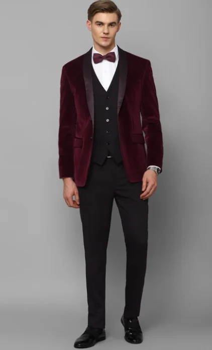 Louis Philippe 3 Piece Party Suit