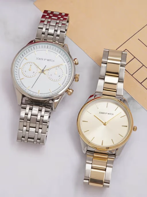 Joker & Witch Harry & Megan Couple Watches