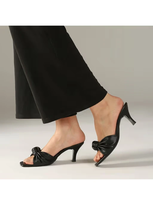 Black Kitten Heels