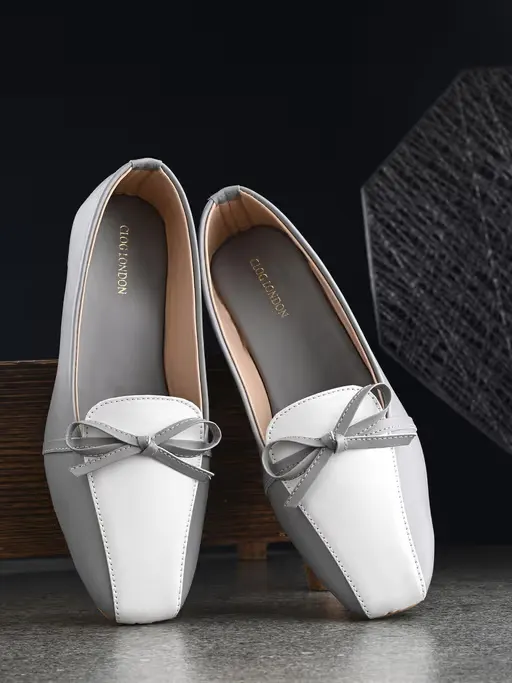 Grey Loafers