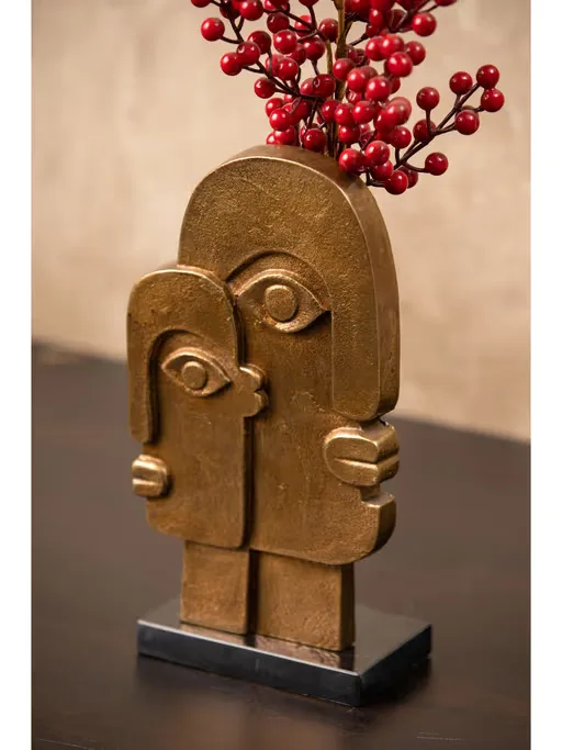 In Love Abstract Flower Vase