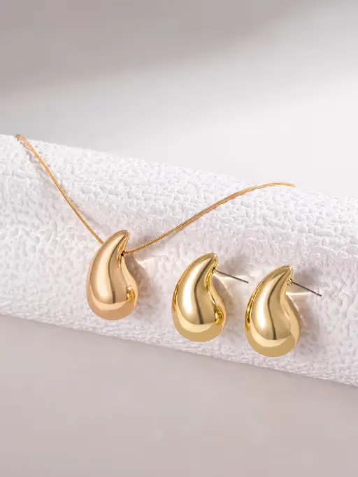 Chunky Dome Drop Jewellery Set