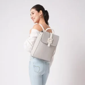 Buckle Detail Yoke Style Backpack