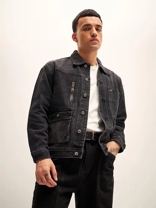 Black Denim Jacket