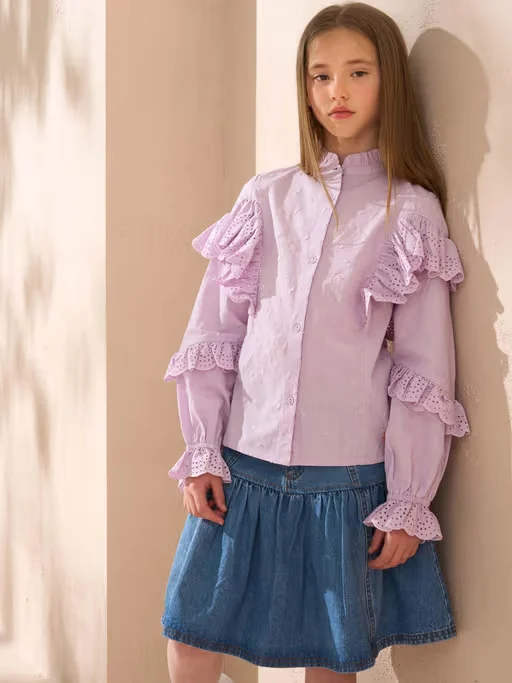 Frill Shirt for Girls