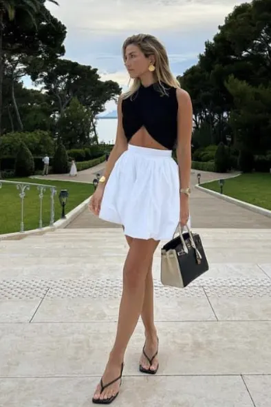 Flowy Midi Skirt