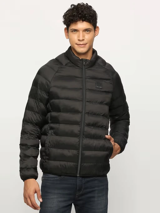 Black Kamachi Fit Travel Jacket