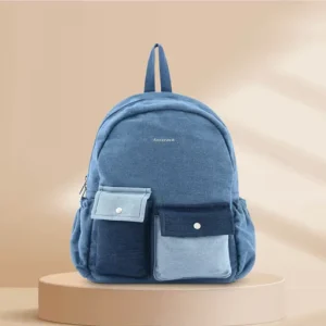 Denim Casual Backpack