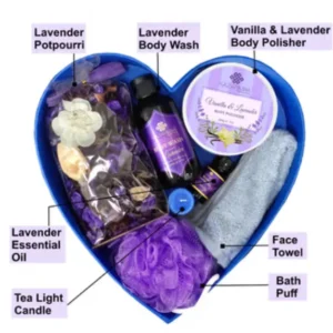 Kazarmaa Lavender Love Bath And Spa Gift Hamper Set