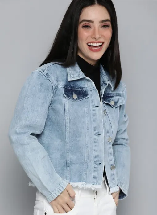 Washed Denim Jacket